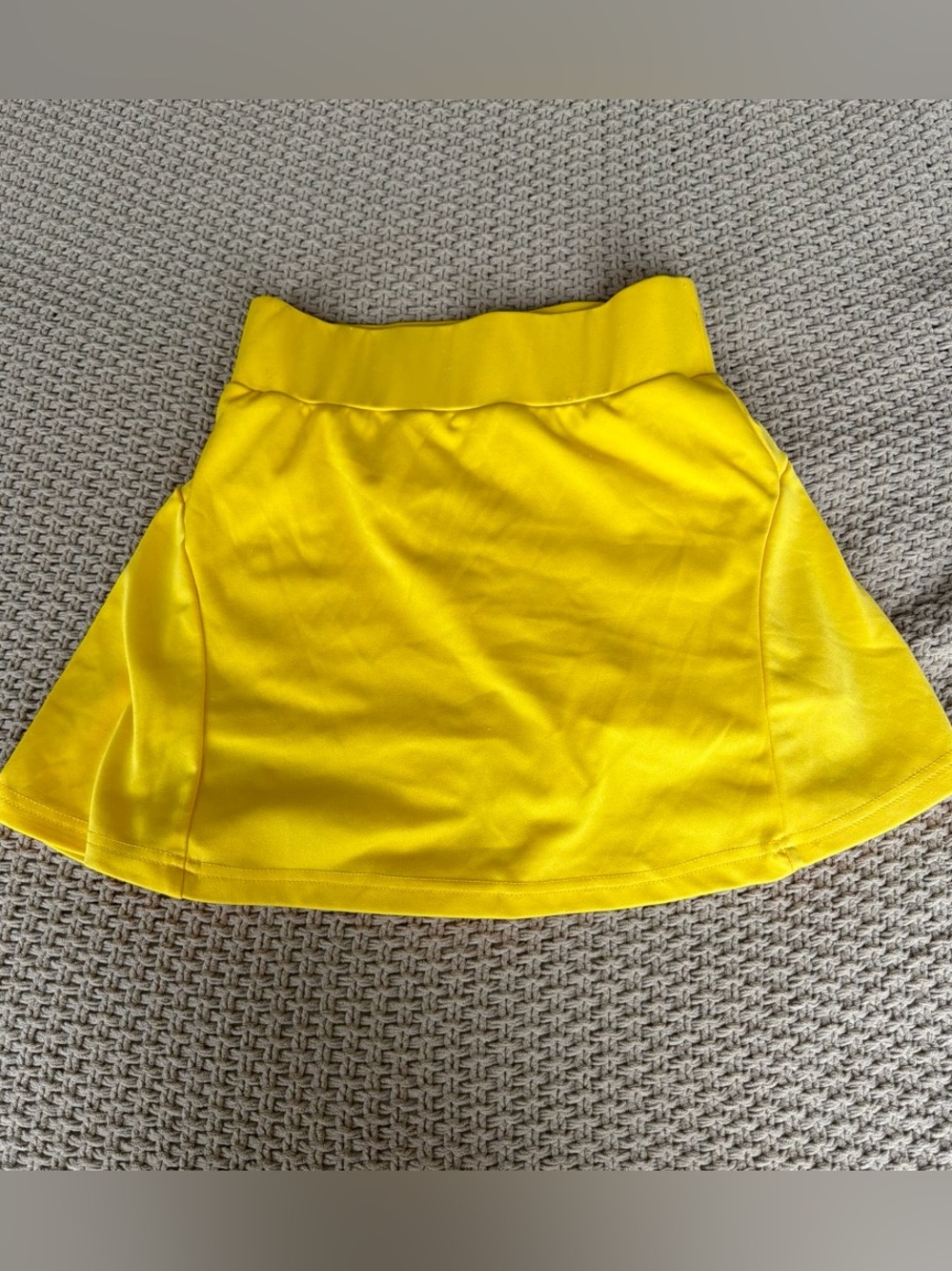 Yellow Tennis Skirt